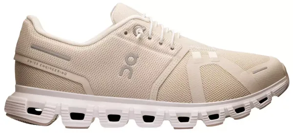 On Cloud 6 Women’s Wide Pearl/ White